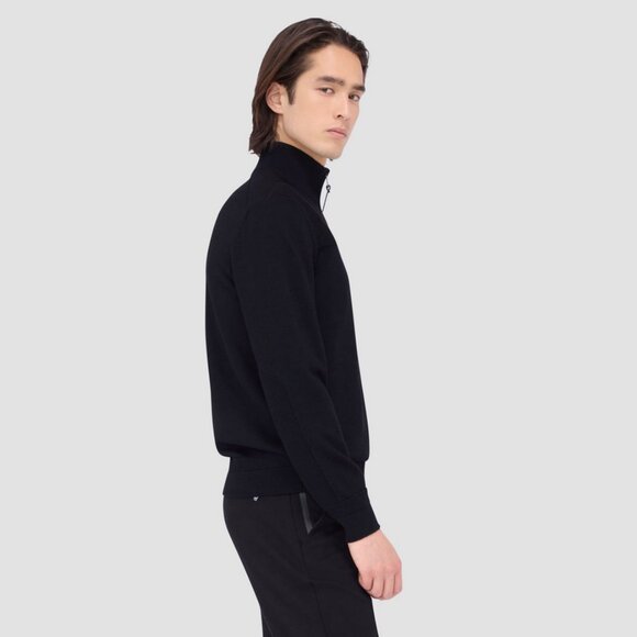 Bugatchi Sz. XXL 100% Merino Wool Quarter Zip Sweater - Picture 4 of 15